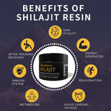 Himalayan Shilajit Resin, 50g, Pure, Lab Tested, Safest & Highest Potency