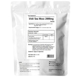 Sea Moss Capsules 2000mg, Natural Vegan Capsules Genuine Sea Moss Carrageen