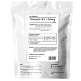 Strong Vitamin B2 Riboflavin 100mg Tablets | Natural Skin & Vision