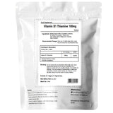 Vitamin B1 Thiamine 100mg Tablets - High Strength Cardiac & Nervous System