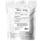MSM (Methylsulfonylmethane) Powder - pure USP BP Grade 60-80 MESH