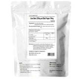 Lions Mane Mushroom Capsules High Strength Powder 2250mg & Black Pepper 100mg UK