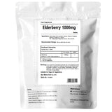 Elderberry Sambucus 5:1 Extract 1000mg Tablets - Immune System Support Herbal