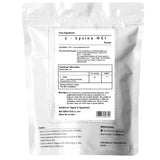 L-Lysine Powder | Cold Sores Herpes Lysine Amino Acid Supplement
