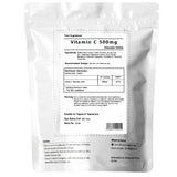 Vitamin C 500mg Chewable Vegan Tablets - Immune Support - Orange Flavour