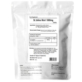 St. John's Wort 1000mg Tablets, High Strength St. John's Wort Double Strength
