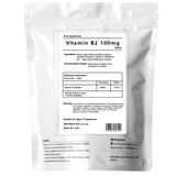 Strong Vitamin B2 Riboflavin 100mg Tablets | Natural Skin & Vision