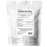 Dandelion Root Tablets 250mg - Natural Diuretic