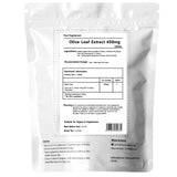 Olive Leaf Extract 450mg Tablets (30mg Oleuropein) - Botanical Vegan Supplement