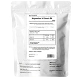 Magnesium 375mg + Vitamin B6 -  Strong Vegan Tablets - Fatigue