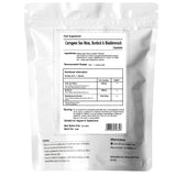 Irish Moss, Sea Moss, Bladderwrack & Burdock, Natural Vegan Capsules 2000mg