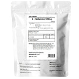 L-Glutamine Amino Acids 600mg - Capsules - Anabolic Support - Muscle