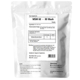 MSM (Methylsulfonylmethane) Powder - pure USP BP Grade 60-80 MESH