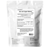 Zinc & Copper Balance Tablets - Hair Growth Skin & Nails | 15mg & 1mg