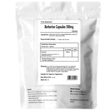 Berberine Extract 500mg 10:1 - Capsules Vegan Supplement Natural
