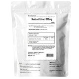 Beetroot Extract 800mg Tablets | Natural Supplement - Vegan