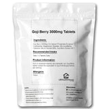 Goji Berry 3000mg Tablets High Strength - Wolfberry Extract